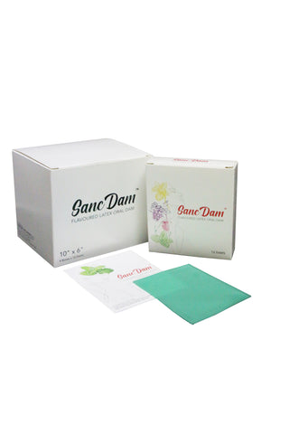 12 Sanc Dam Oral Sex Dam WITH ELASTIC BELT (Dental Dam)