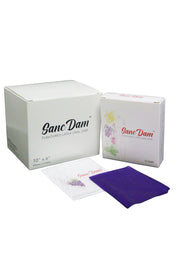 12 Sanc Dam Oral Sex Dam WITH ELASTIC BELT (Dental Dam)